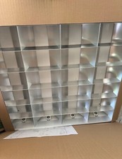 5x Regiolux UESX 4/18EVG Einbauleuchte/Rasterleuchte+Leuchtmittel