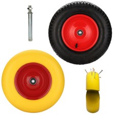 Schubkarrenrad mit Achse