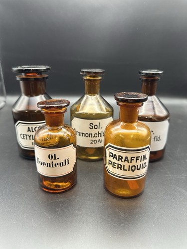 Apothekerflaschen braun alt