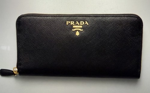 Prada portemonnaie saffiano - prada,