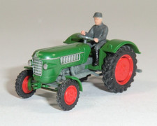 Wiking - Fendt Farmer 2 Traktor mit Fahrer "Büttenwarder", 1:87 #25-SV1267/K31