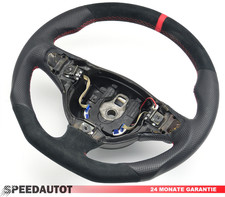 Tausch Tuning Abgeflacht Leder lenkrad ALFA ROMEO 147 GT GTA GTV schaltwippen 2n
