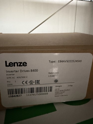 Lenze 8400 stateline - lenze, c