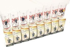 DFB - Offizielles DFB Fußball Sammelglas Gläser - 8er Komplett-Set - 2016