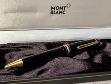  MONTBLANC MEISTERSTÜCK Dreh-Kugelschreiber LeGrand SCHWARZ GOLD