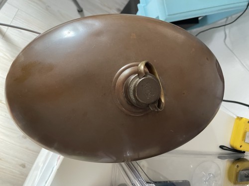 Alte wärmflasche aus - aus, kupfer
