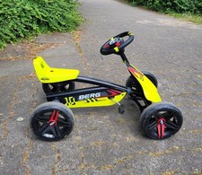 BERG Gokart S Buzzy Aero – Gokart mit Pedalantrieb für Kinder – gelb/schwarz