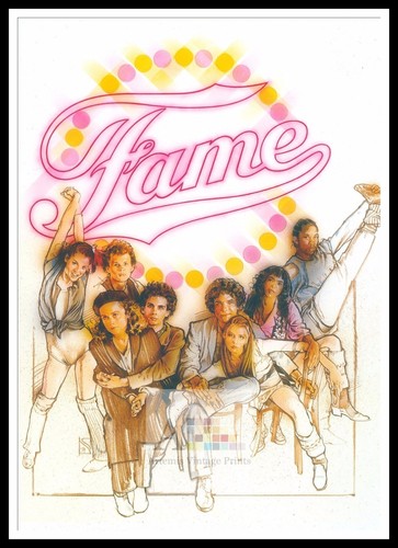 Fame movie poster - a1, a2