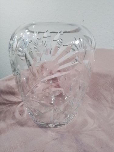 Vase,Blumenvase,Bleikristall,m