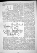 Antiker Druck 1880 Marie Gauge