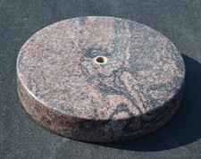 runder Sockel Granitsockel aus