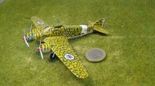 italienischer Bomber Macchi MC.205 2. WK 1/144 n.  F-toy`s Takara, Atlas