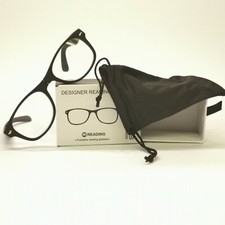 Premium Lesebrille faltbar Lesehilfe Anti Rutsch in Geschenkbox mit Tasche NEU