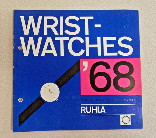 Ruhla armbanduhren prospekt - ruhla,
