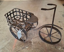 Rustikales Dreirad, Deko-Fahrrad, Metall - Räder beweglich - Handarbeit