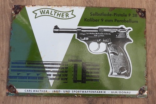 Emailleschild 20 cm - , x