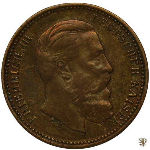 Deutsches reich medaille 1888 - deutsches,