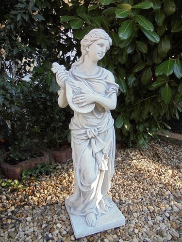 Steinfigur frau mit - steinfigur,