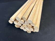 20 Rundstäbe Esche Ø 16 und