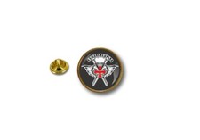 Anstecknadel Pin Abzeichen Metall Biker Motard Flagge Chevalier Freimaurer r1