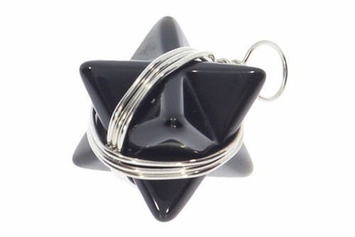 Onyx merkaba stern schmuck - merkaba,