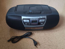 Boom Box Ghetto-Blaster Portable System JVC RC-QS22 mit CD Player und Tape-Deck