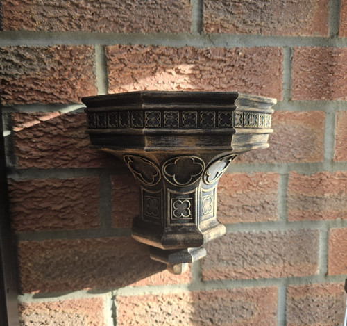 Gotisches wandregal mit - wandregal,