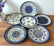 Bunzlauer KeramiK Teller 19 cm Set 6 Stück Frühstück Speiseteller Dessert Edel