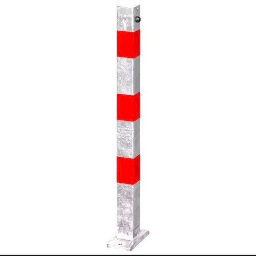 Umlegbarer absperrpfosten neu - umlegbarer,