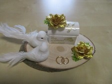Geldgeschenk zur goldenen Hochzeit, Brautpaar,Truhe,auf Birke,Geschenkidee - Neu