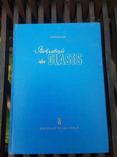 Technologie des glases i - glases, i.