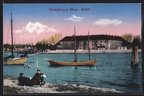 Ansichtskarte sonderborg - sonderborg, a