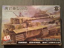 4D Models Tiger I 1:72, NEU