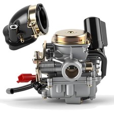 Vergaser GY6 50cc 60cc Rex RS 400 450 460 Benzinmotor Roller Zubehör
