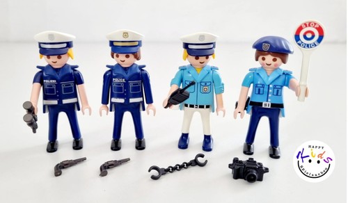 Playmobil polizei figuren - 4,