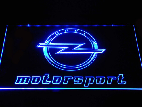 Opel motorsport led - motorsport, neonlicht