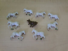 Tiere Pferde Kuh Konvolut Modellbau Eisenbahn HO 70er