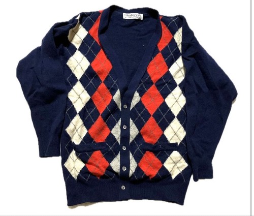 Rare vintage burberry argyle - vintage,
