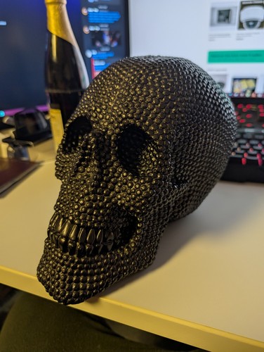 Deko totenkopf skulptur - deko,
