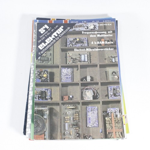 Stück alte hefte - 10, elektor