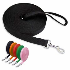 Schleppleine Hund 5m 10m 15m 20m 30m 50m lang Hunde Laufleine Fährtenleine Leine