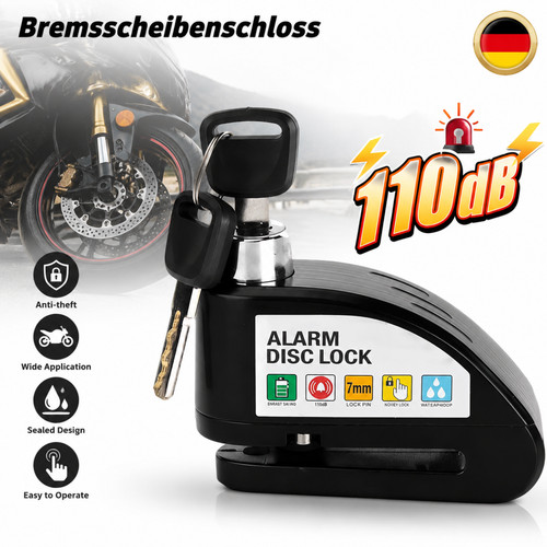 Bremsscheibenschloss