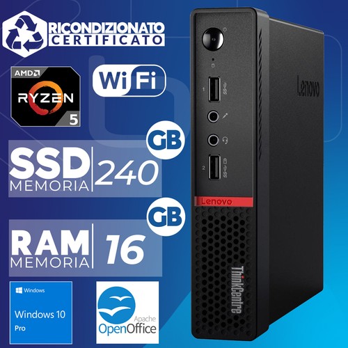 Mini computer lenovo ryzen - computer,