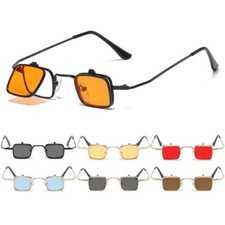 Sonnenbrille mit Klappe Retro