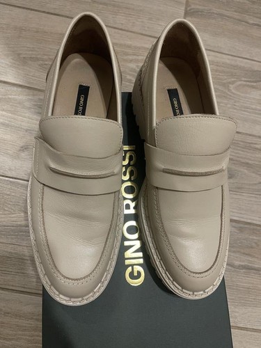 Women gino rossi loafers - loafers, beige