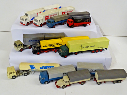 Wiking lkw hänger zugmaschine - hänger,