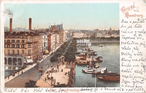 Hamburg alter jungfernstieg - hamburg,