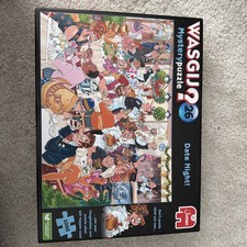 Jumbo Spiele 1110100331 Wasgij Mystery 26 Date Night! 1000 Teile Puzzle
