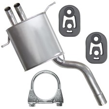 Endtopf Auspuff Endschalldämpfer für Mercedes C180 C200 CL203 1.8 2.0 Coupe