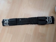 Dressur Kurzgurt 50 cm – schwarz – mit Rollenschnallen – gebraucht